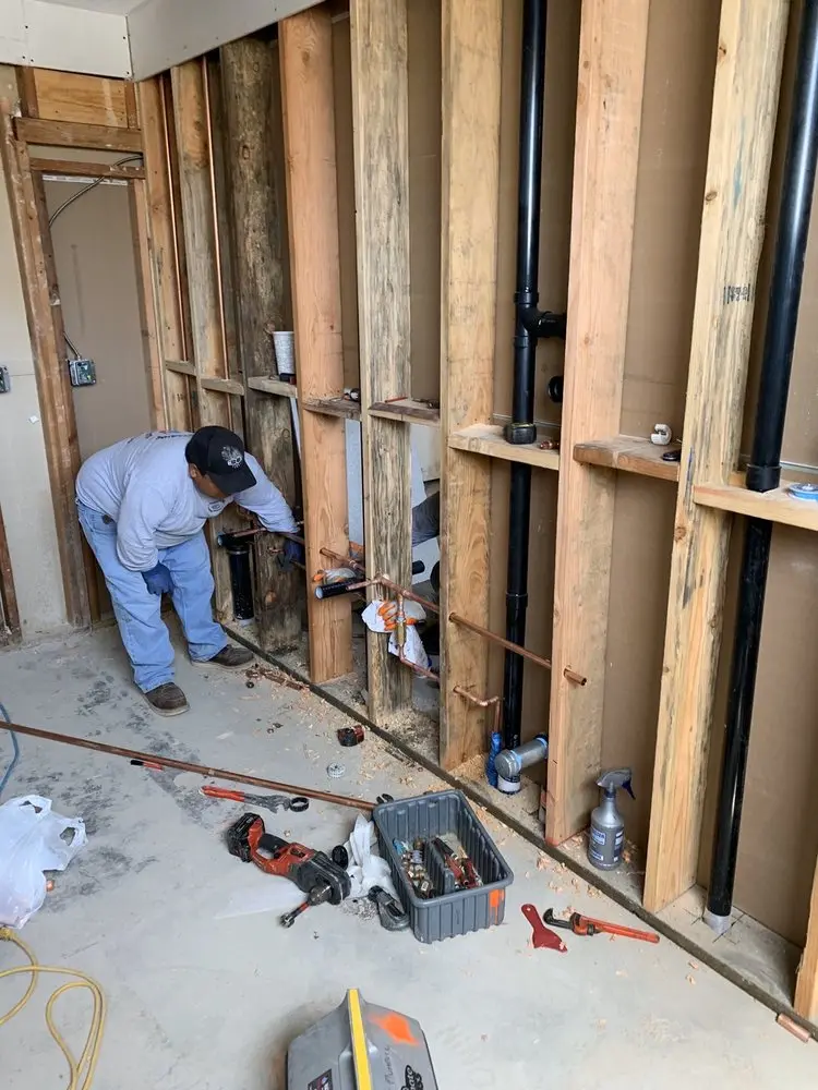 Commercial rough-in plumbing for Commercial Plumbing in Scituate Center
